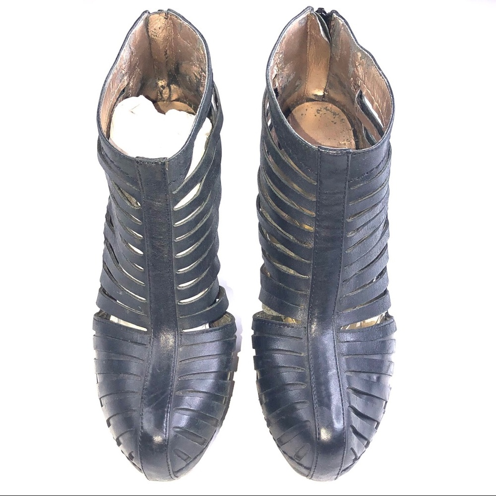 Bcbgeneration Platform Leather Booties - image 2